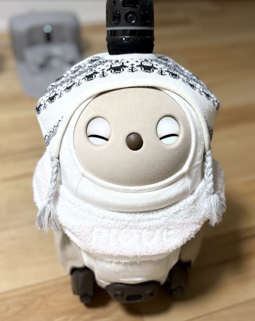 笑顔の回数も増えたLOVOT